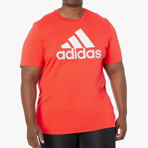 adidas Men's Go-to-Performance Burnt Orange Short Sleeve Tee - Picture 5 of 5